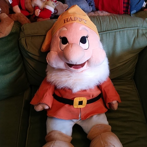 Disney Other - GIANT plush Disney Happy Dwarf
